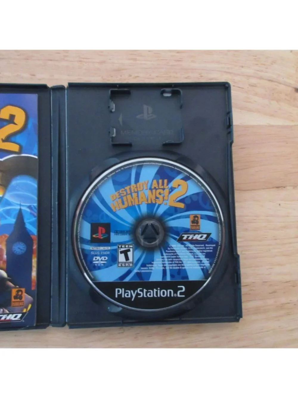 Destroy All Humans 2 (Sony PlayStation 2, 2006) with Manual